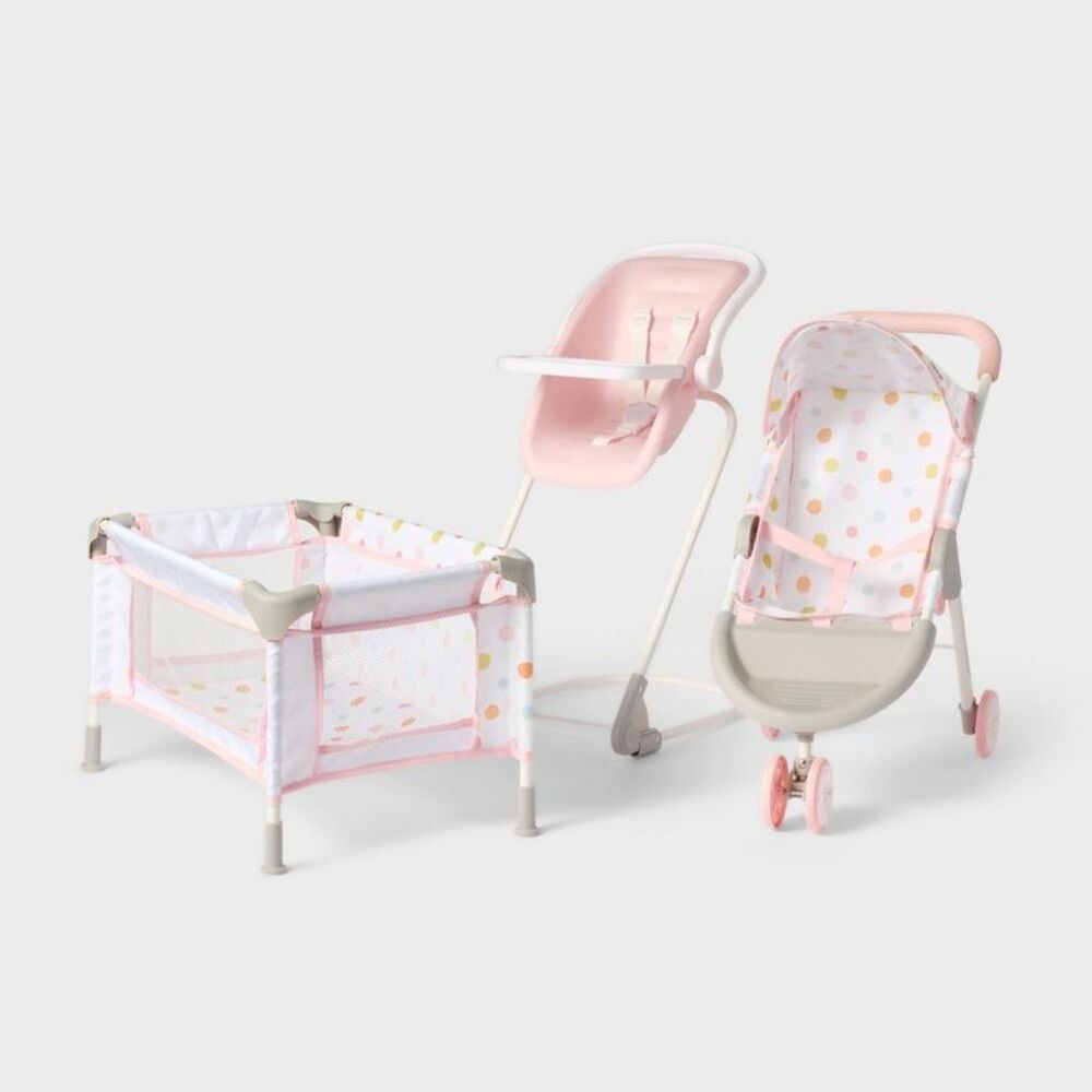Baby Doll Nursery Bundle for 14" - 16" Dolls - Gigglescape